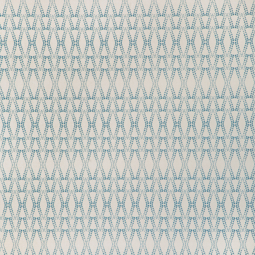 Ketut - Teal/Oyster By Caroline Cecil Textiles Fabric