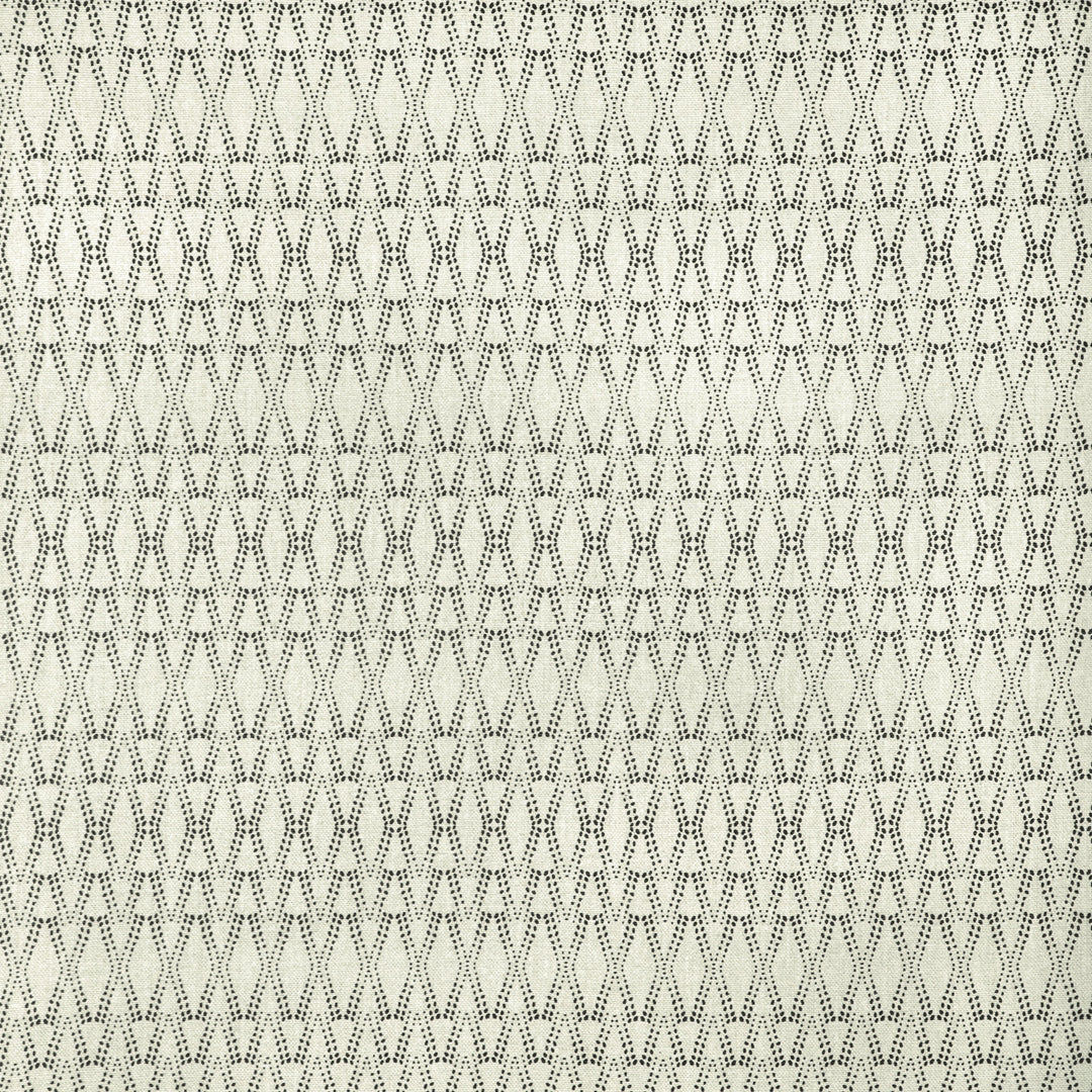 Ketut - Black/Natural By Caroline Cecil Textiles Fabric