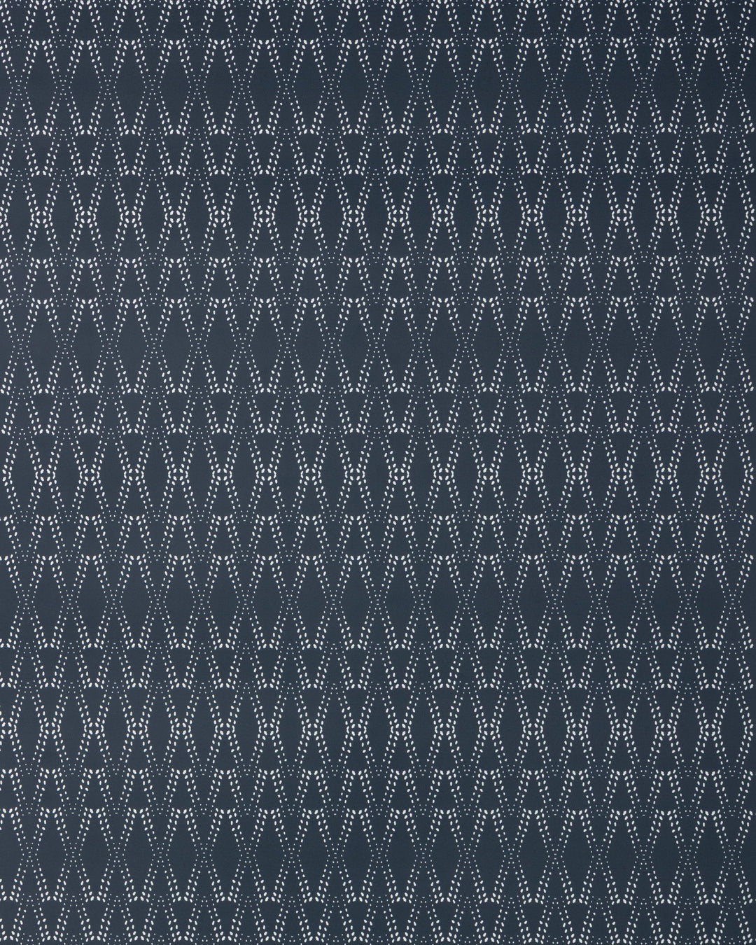 Dark Navy By Caroline Cecil Textiles Wallcovering