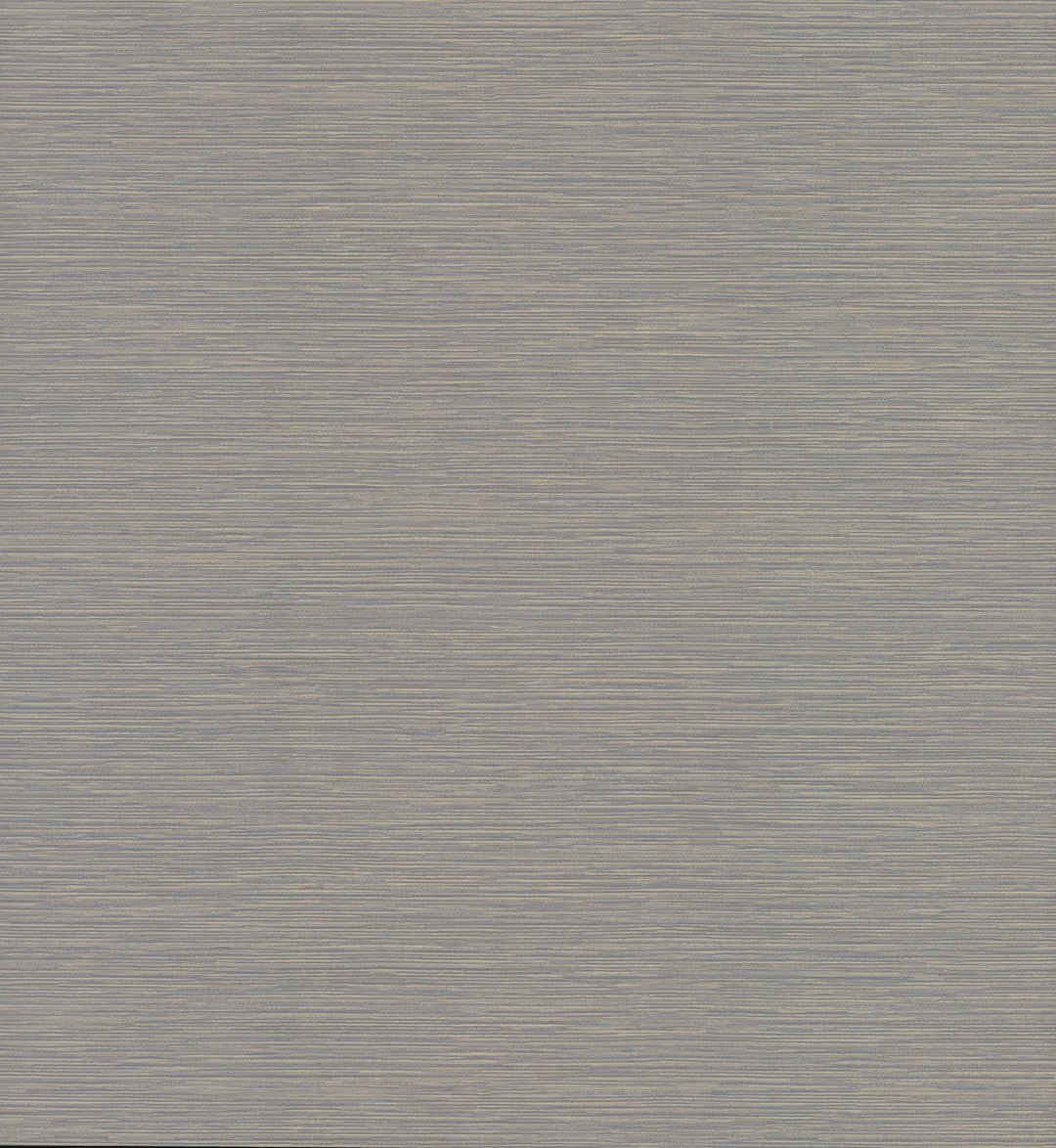 Ramie Weave Blue Wallpaper by York Wallcoverings Designer