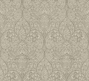 Paradise Brown Metallic Wallpaper by Candice Olson
