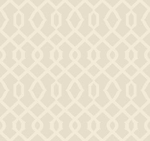 Pearl Cream & Silver Metallic Luscious Wallpaper by Candice Olson