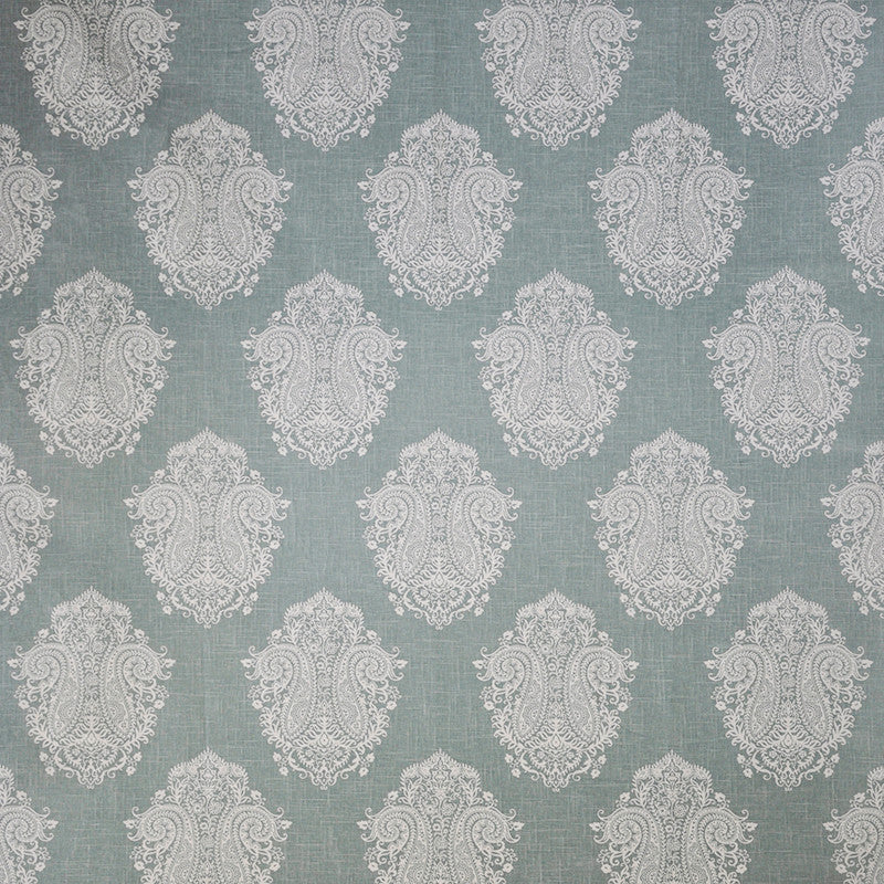 Colchester # 233 Baltic by Maxwell Fabric COLOR THEORY-VOL.I SEAGLASS 55% LINEN/45% RAYON CHINA See sample </p><p>Repeat: Horizontal: 13.4" and Vertical: 18.9" 56" - Fabric Carolina -