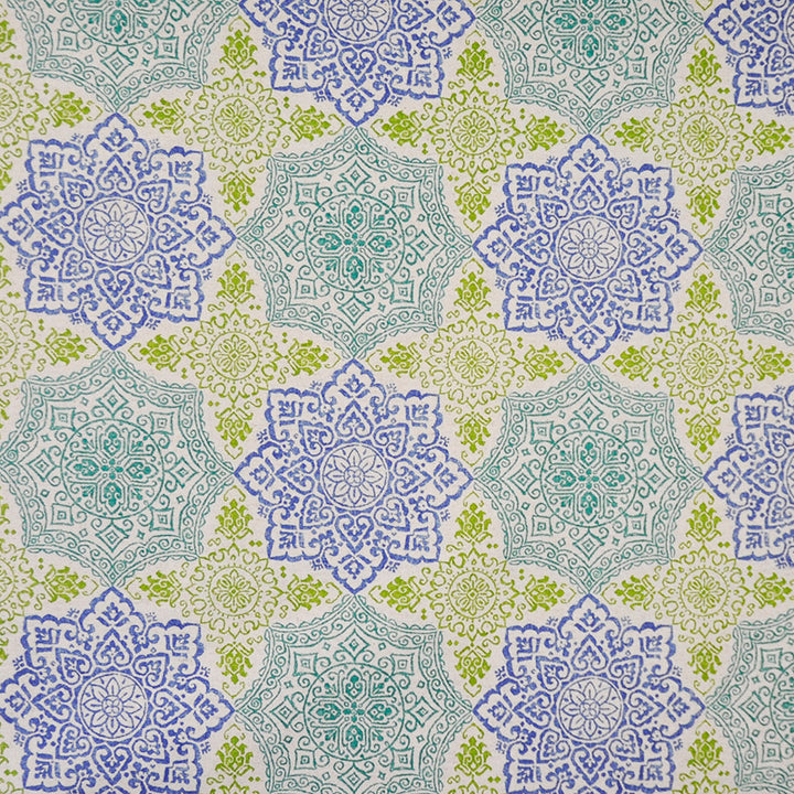 Cressida # 122 Meadow by Maxwell Fabric COLOR THEORY-VOL.I INDIGO 80% COTTON 20% LINEN UAE </p><p>Repeat: Horizontal: H-9 and Vertical: V-18 54" - Fabric Carolina -