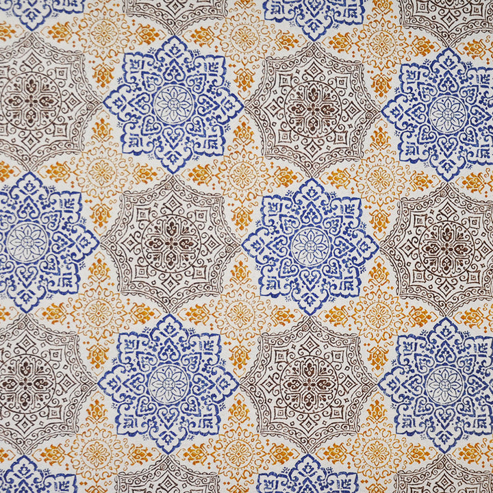 Cressida # 142 Topaz by Maxwell Fabric COLOR THEORY-VOL.I INDIGO 80% COTTON 20% LINEN UAE </p><p>Repeat: Horizontal: H-9 and Vertical: V-18 54" - Fabric Carolina -