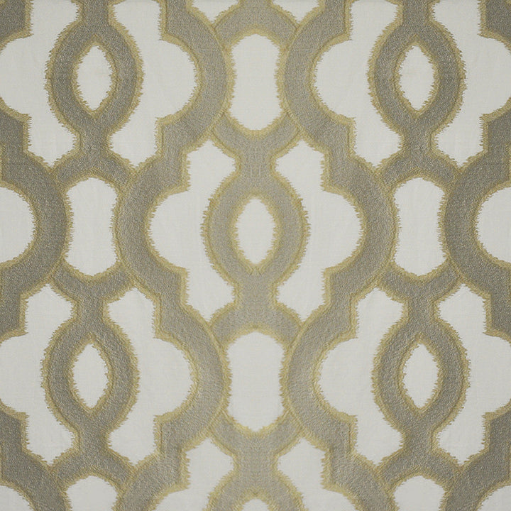 Cappella # 905 Zinc by Maxwell Fabric Telafina Season Xi 55% LINEN/45% COTTON NONE INDIA V-15.6"H-16.9" 54"EMB50.4 - Fabric Carolina -