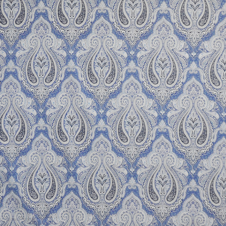 Clarice # 124 Shallows by Maxwell Fabric COLOR THEORY-VOL.II TRUE BLUE 100% COTTON TURKMENISTAN See sample </p><p>Repeat: Horizontal: 9" and Vertical: 18" 54" - Fabric Carolina -