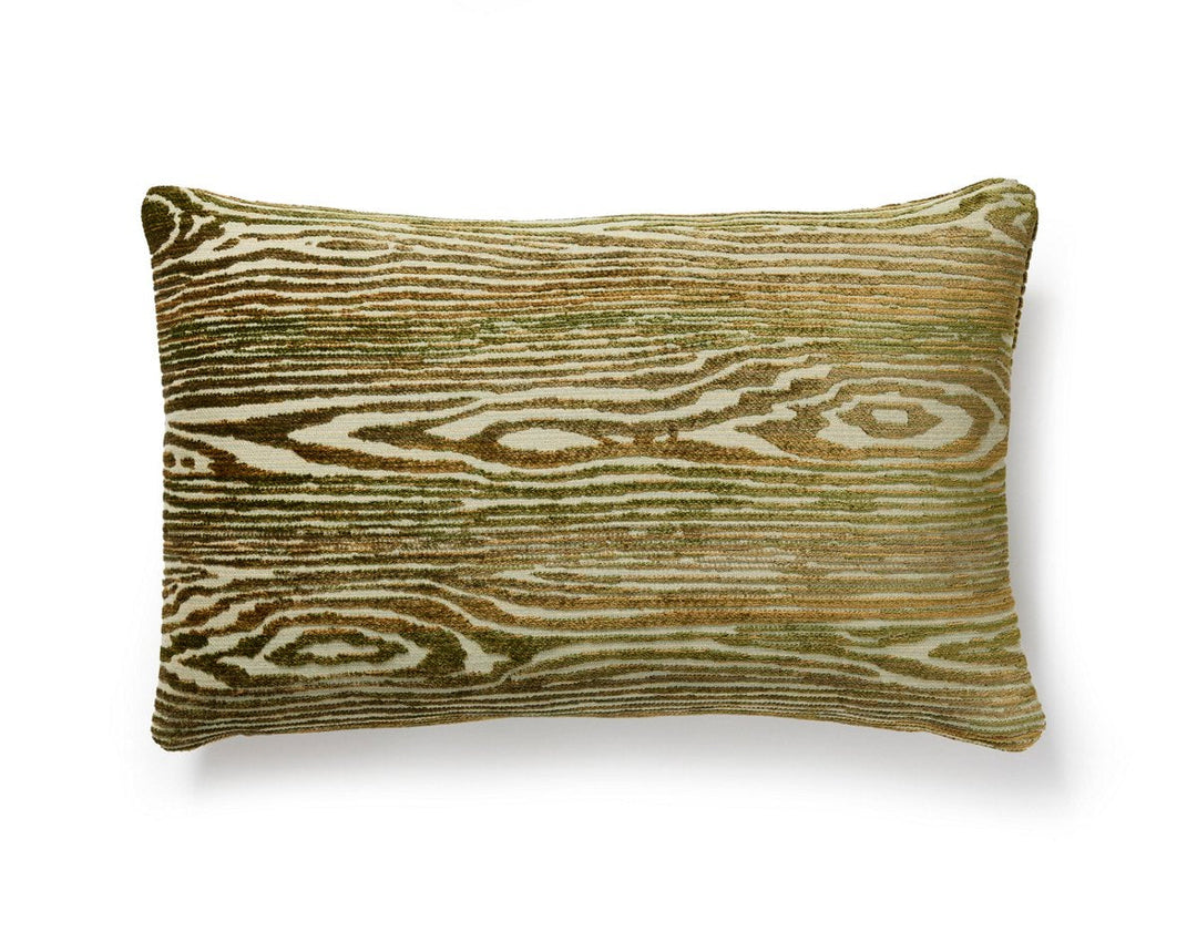 Muir Woods Pillow 14 X 22 - Moss CDLMUIRPILL0001 by Scalamandre Designer Pillow