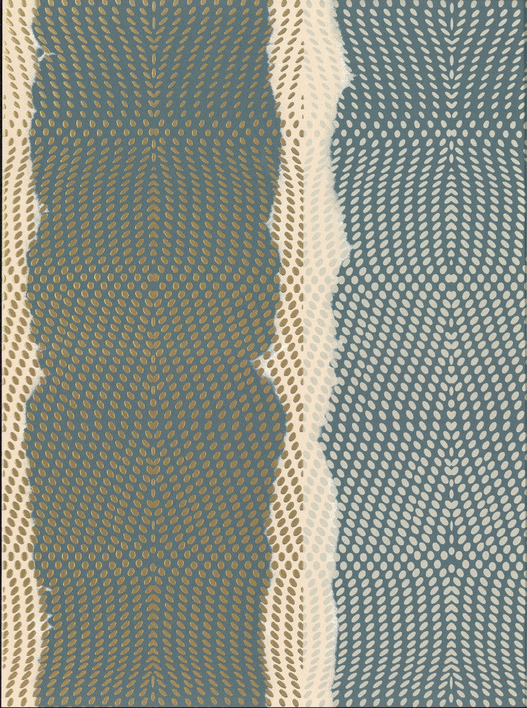Indigenous Teal Wallpaper by York Wallcoverings Culture Club Covers about 57.2 square feet 20.8-in by 33-ft long roll Unpasted 25.2 - Fabric Carolina -