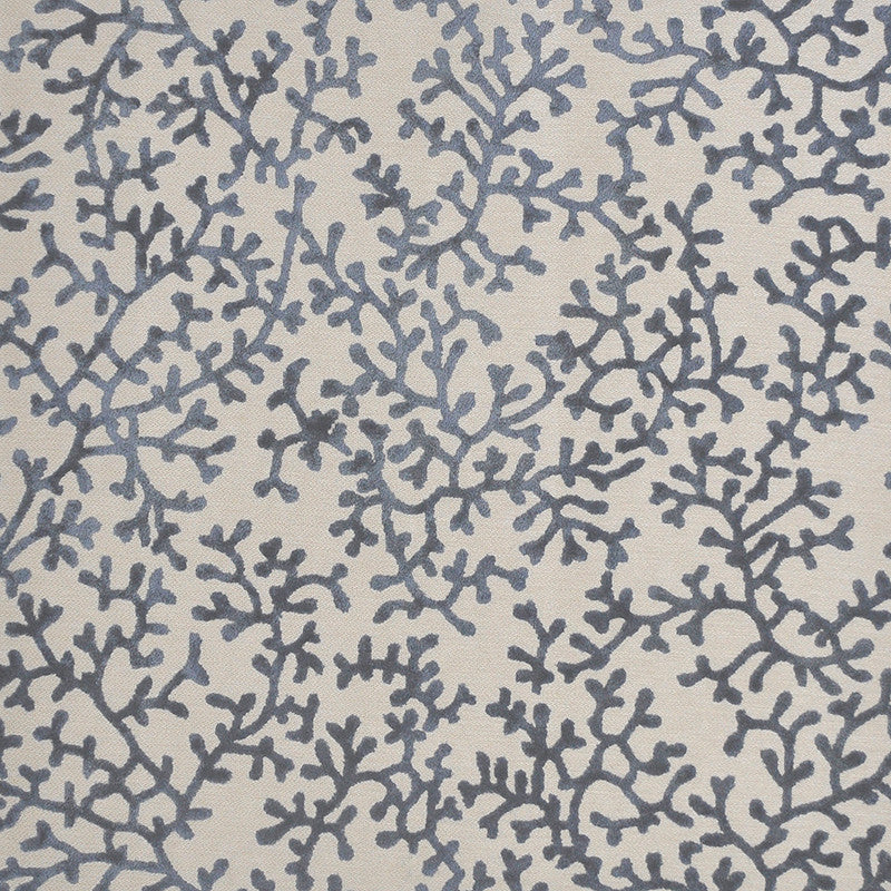 Coralline # 137 Boathouse Blue by Maxwell Fabric COLOR THEORY-VOL.II TRUE BLUE 72% POLYESTER 28% VISCOSE CHINA </p><p>Repeat: Horizontal: H-19.3 and Vertical: V-15 55" - Fabric Carolina -