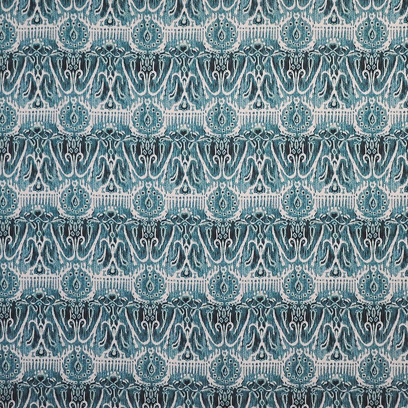Cusco # 215 Pavone by Maxwell Fabric COLOR THEORY-VOL.II MALLARD 83% POLYESTER 17% COTTON CHINA </p><p>Repeat: Horizontal: H-6.9 and Vertical: V-7.9 56" - Fabric Carolina -