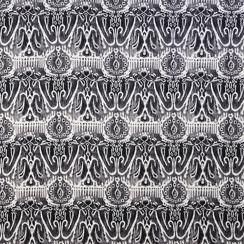 Cusco # 451 Ebony by Maxwell Fabric COLOR THEORY-VOL.II ROCKSTAR 83% POLYESTER 17% COTTON CHINA </p><p>Repeat: Horizontal: H-6.9 and Vertical: V-7.9 56" - Fabric Carolina -
