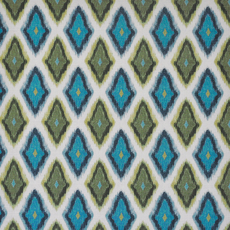 Cut Diamond # 213 Caribbean by Maxwell Fabric COLOR THEORY-VOL.II MALLARD 83% POLYESTER 17% COTTON CHINA </p><p>Repeat: Horizontal: H-3.1 and Vertical: V-4.3 56" - Fabric Carolina -
