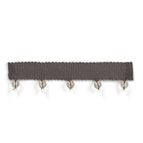 Celeste 7 Flint by Stout Trim PETITE EXPRESSIONS TRIM 83%SVI 17%POL CHINA </p><p>Repeat: 0 0.88 in - Fabric Carolina -