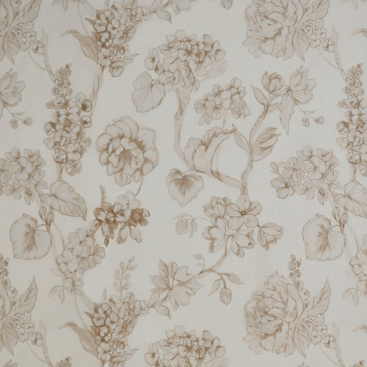 Camellia # 510 Tea by Maxwell Fabric COLOR THEORY-VOL.III CHAI 100% POLYESTER INDIA See sample </p><p>Repeat: Horizontal: 27.5" and Vertical: & 54.75" - Fabric Carolina -