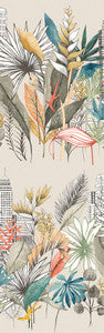 Sierra Neutral Urban Tropic Wallpaper by ohpopsi