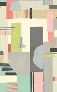 Rhodes Pastel Blocs Wallpaper by ohpopsi