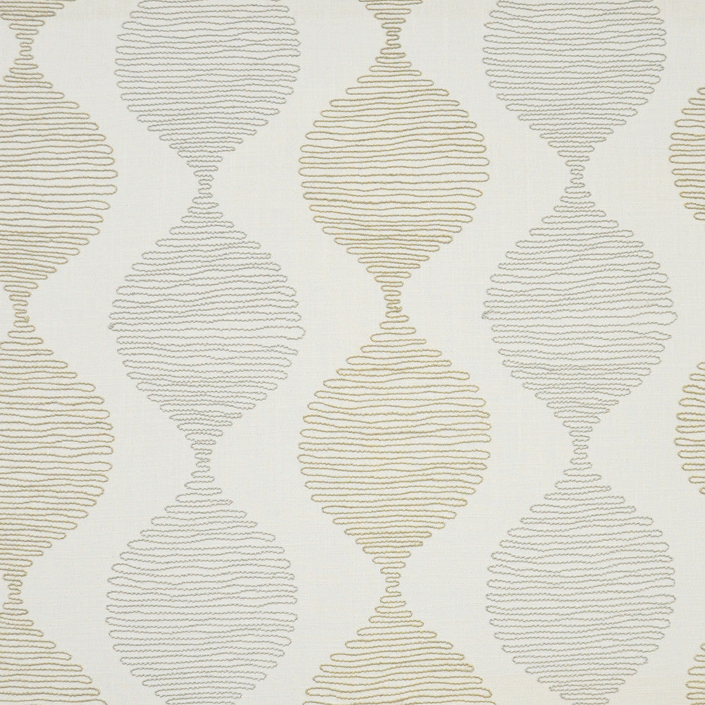 Crimp # 152 Gazelle by Maxwell Fabric COLOR WAVES-NEUTRAL TERRITORY 52% POLYESTER/42% COTTON
6% VISCOSE INDIA See sample </p><p>Repeat: Horizontal: 12.75 and Vertical: 18.5" 54"EMB.52" - Fabric Carolina -