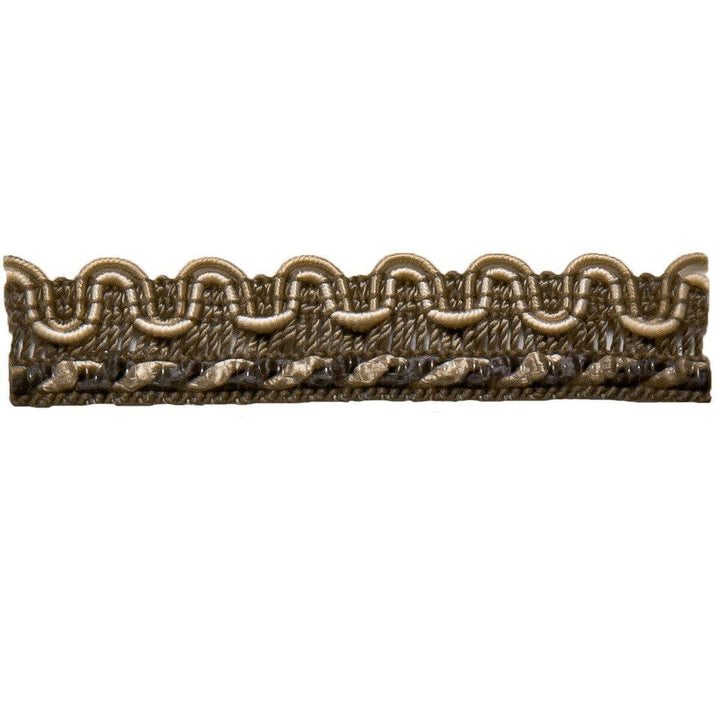 Cervantes 3 Mushroom by Stout Designer Trim AMBIANCE TRIM 67%SVI 18%POL 15%COT CHINA </p><p>Repeat: 0 0.5 in - Swanky Fabrics -