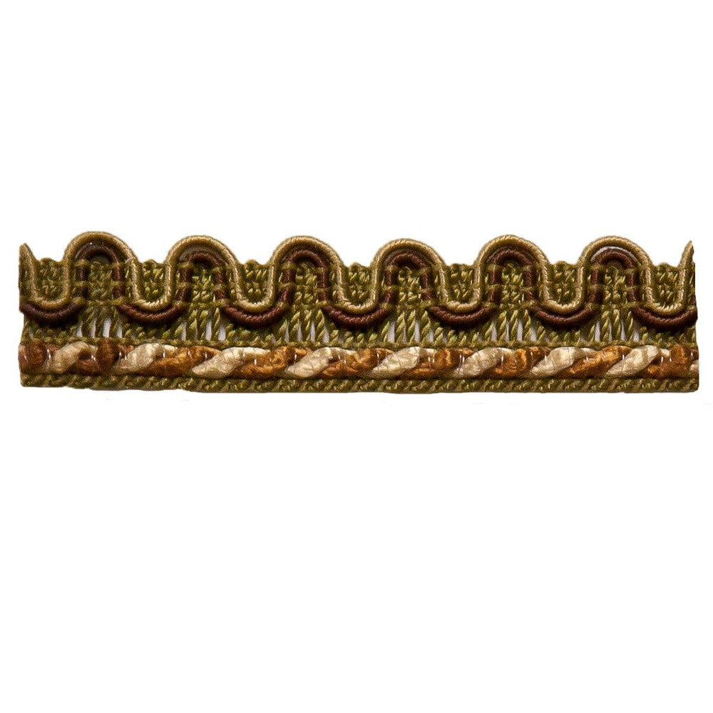 Cervantes 4 Cypress by Stout Trim AMBIANCE TRIM 67%SVI 18%POL 15%COT CHINA </p><p>Repeat: 0 0.5 in - Fabric Carolina -