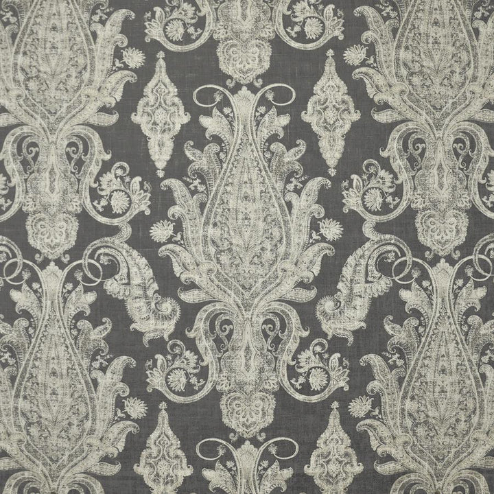 Cypress # 324 Peppercorn by Maxwell Fabric 55% LINEN/45% RAYON CHINA V-25.25"H-27" 54" - Fabric Carolina -