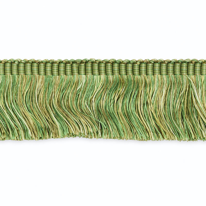Ground Cut Fringe Bayleaf Cf3004-16 by Schumacher Trim SCHUMACHER TRIM PROGRAM See Sample UNITED STATES OF AMERICA TO BE DETERMINED </p><p>Repeat: Horizontal: - and Vertical: - 1 1/2" WIDE (4CM) - Fabric Carolina -