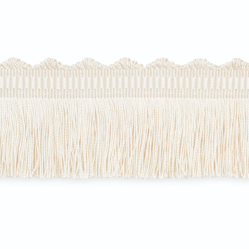 Foster Cut Fringe Blanc CF3020-1 by Schumacher Trim SCHUMACHER TRIM PROGRAM SILK 100% UNITED STATES OF AMERICA </p><p>Repeat: Horizontal: and Vertical: 2.5 - Fabric Carolina -
