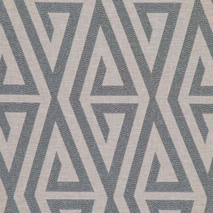 Chagall # 601 Onyx by Maxwell Fabric Wide Width Drapery 71% POLYESTER/29% COTTON INDIA V-13.6"H-7" 120.5" - Fabric Carolina -