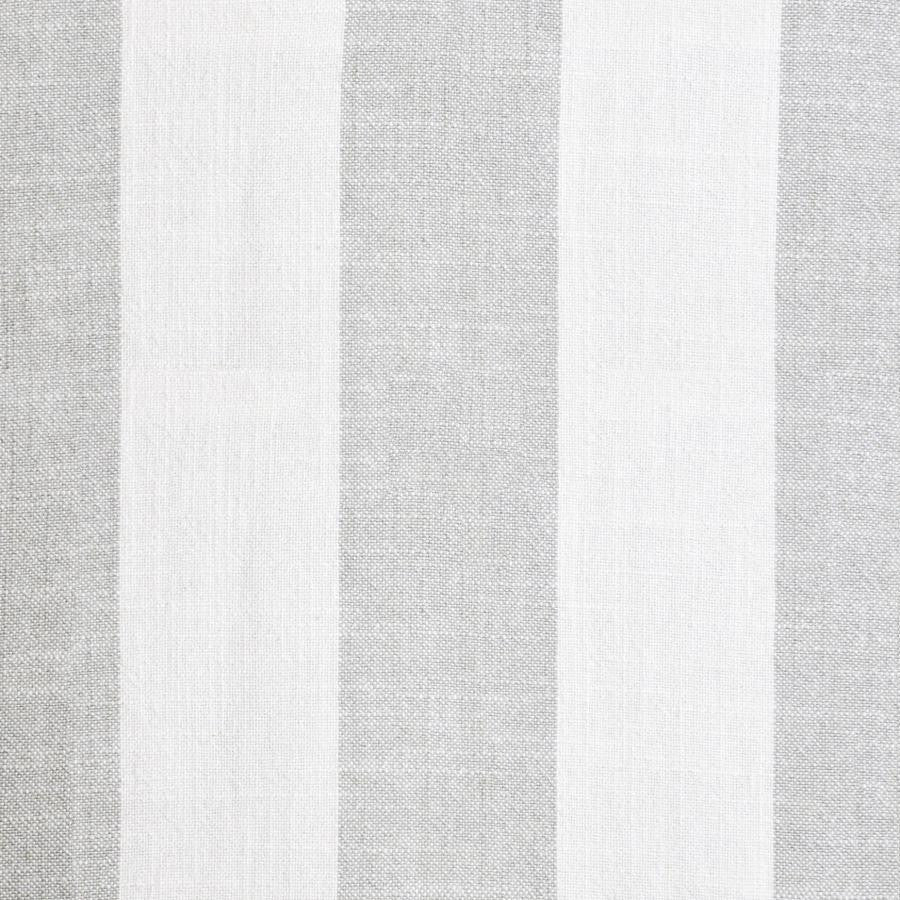 Copacabana # 504 Cement by Maxwell Fabric Stripes & Checks 55% LINEN/45% RAYON CHINA H-6.75" 54" - Fabric Carolina -