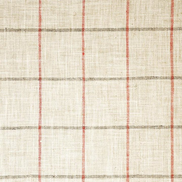 Cut Across # 530 Grapefruit by Maxwell Fabric STRIPES & CHECKS 100% POLYESTER INDIA V&H-3.3" 54" - Fabric Carolina -