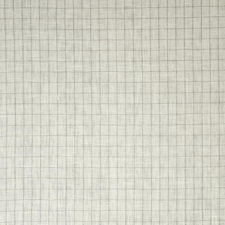 Crossword # 547 Fossil by Maxwell Fabric Stripes & Checks 100% LINEN INDIA V&H-0.5" 54" - Fabric Carolina -