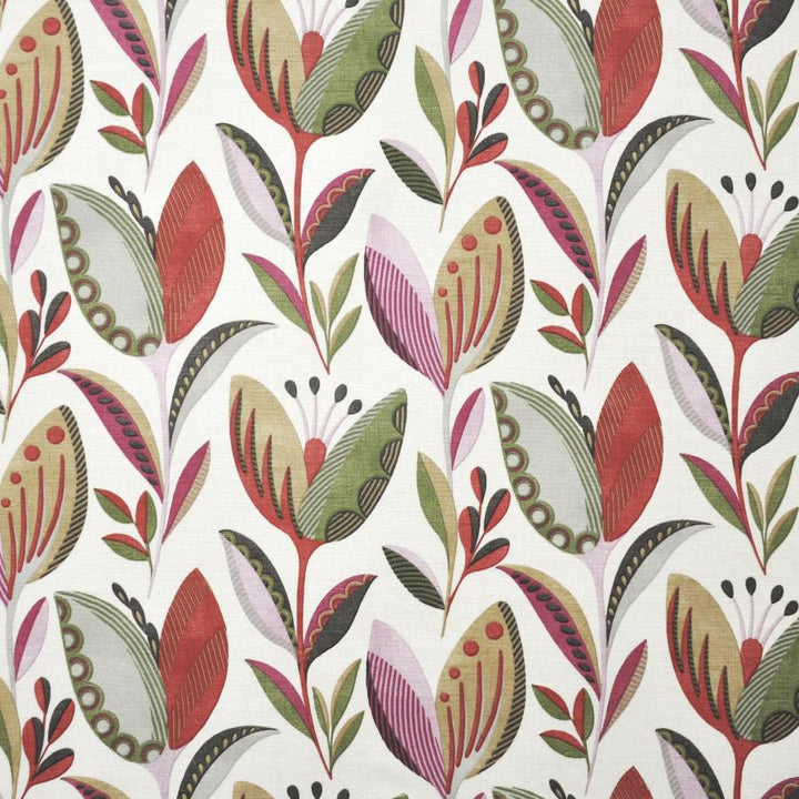 Crocus # 338 Pomegranate by Maxwell Fabric Color Theory-Vol.V Sorbet 100% COTTON TURKEY V-12.5"H-13.5" 55" - Fabric Carolina -