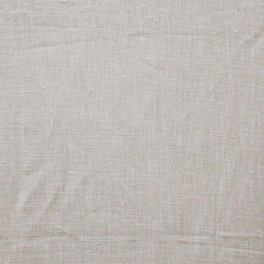 Carthage # 205 Oyster by Maxwell Fabric Pure & Simple Xiii 100% LINEN INDIA 54" - Fabric Carolina -