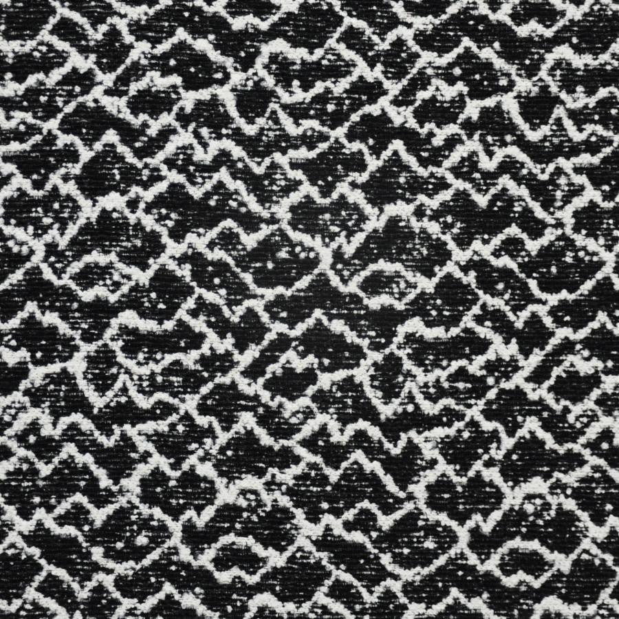 Cloudcroft # 825 Ebony by Maxwell Fabric Performance Wovens-Vol. V Badlands 45% POLYACRYLIC/35% POLYESTER/10% VISCOSE/10% COTTON TURKEY V-12" H-7" 53" - Fabric Carolina -