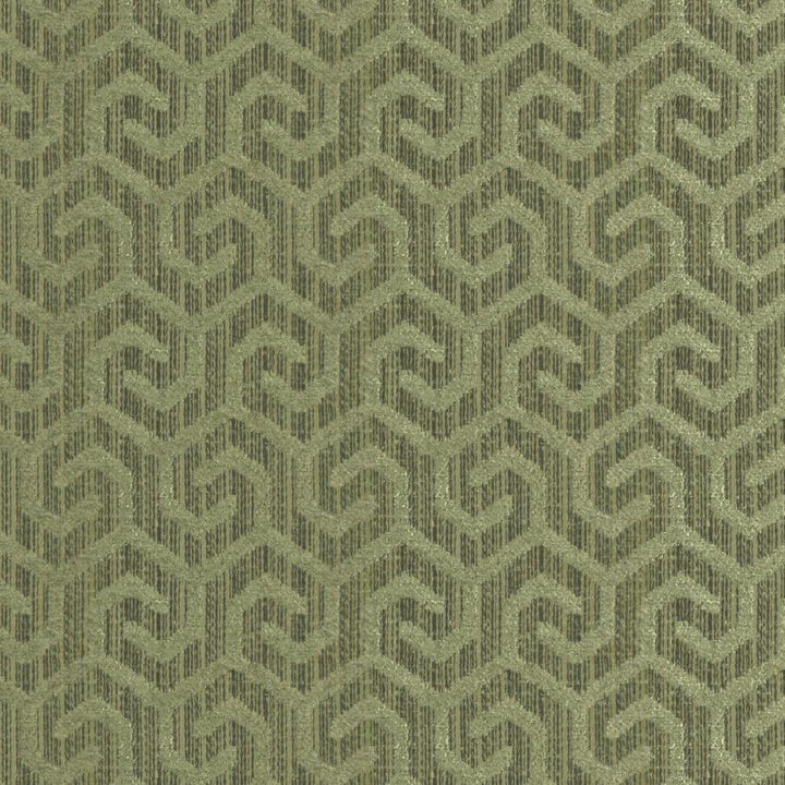 Camino # 211 Seagrass by Maxwell Fabric Colorguard-Mosaic 100% POLYESTER INDIA V-2.5" H-1.3" 54.7" - Fabric Carolina -