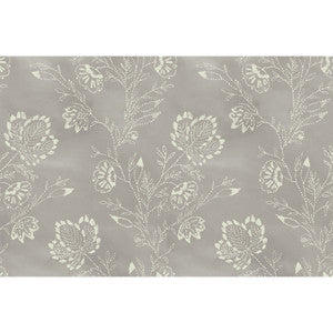 Barbier Grey Wallpaper by Lemieux et Cie