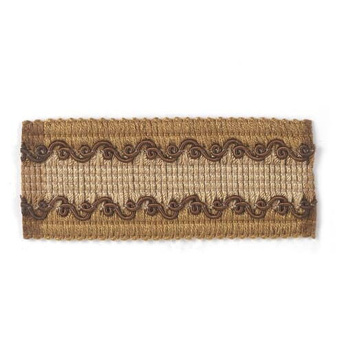Chadwick 2 Sesame by Stout Trim PETITE EXPRESSIONS TRIM 78%SVI 12%POL 10%COT CHINA Horizontal: 0 and Vertical: 0 1.5 in - Fabric Carolina -