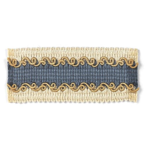 Chadwick 6 Porcelain by Stout Trim PETITE EXPRESSIONS TRIM 78%SVI 12%POL 10%COT CHINA Horizontal: 0 and Vertical: 0 1.5 in - Fabric Carolina -