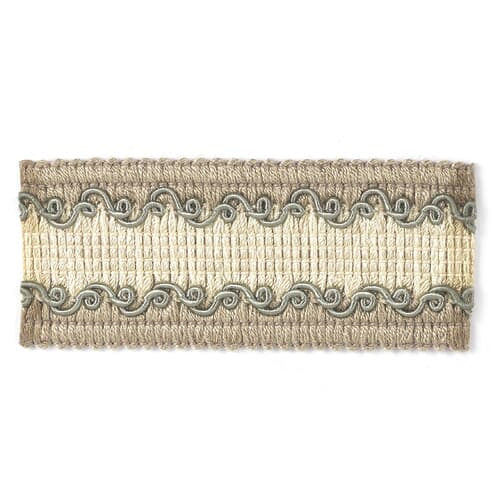 Chadwick 8 Seashore by Stout Trim PETITE EXPRESSIONS TRIM 78%SVI 12%POL 10%COT CHINA Horizontal: 0 and Vertical: 0 1.5 in - Fabric Carolina -
