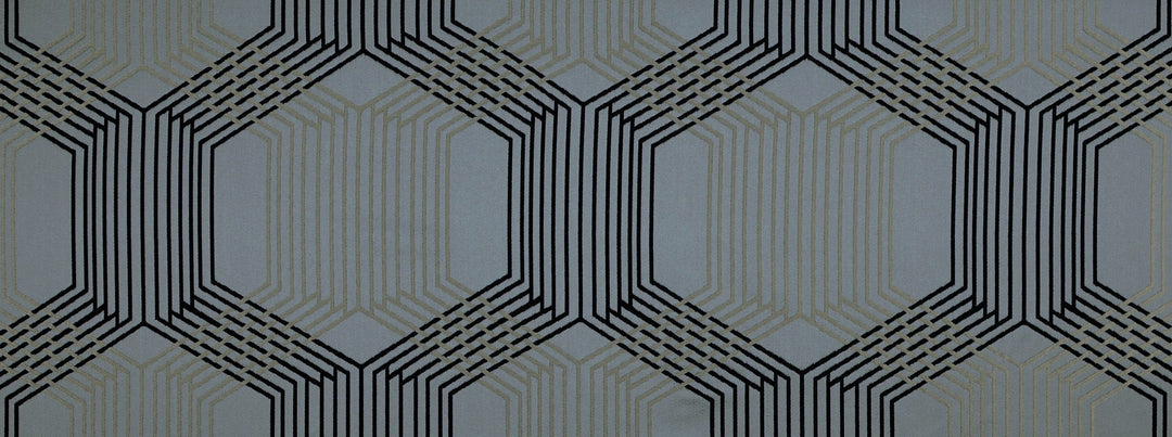 Chain Link 945 Gunmetal by Covington Designer Fabric
