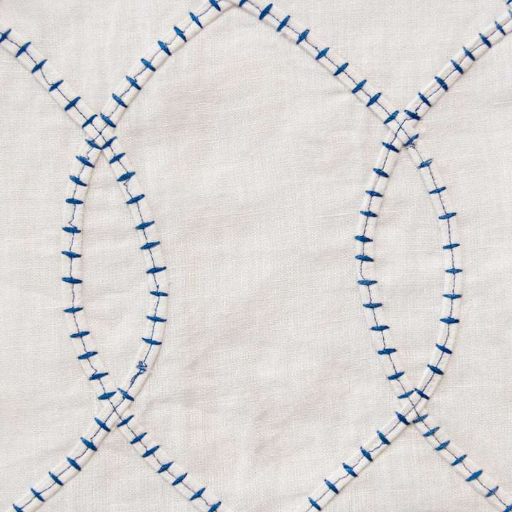 Charles 1 Blue/White by Stout Fabric COMFORTABLE LIVING BLUE LAGOON 100%LIN %BEMB INDIA </p><p>Repeat: 12.5 51 in - Fabric Carolina -