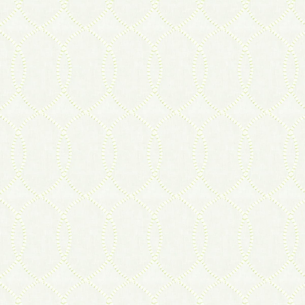 Charles 3 Celadon by Stout Fabric RAINBOW LIBRARY LEAF/LAVENDER 100%LIN %BEMB INDIA Horizontal: 4.25 and Vertical: 12.5 51 in - Fabric Carolina -