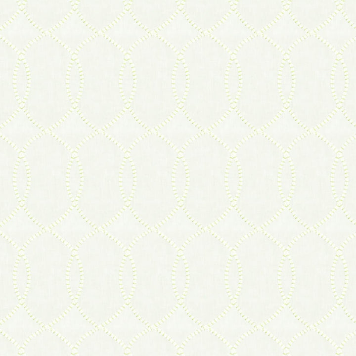 Charles 3 Celadon by Stout Fabric RAINBOW LIBRARY LEAF/LAVENDER 100%LIN %BEMB INDIA Horizontal: 4.25 and Vertical: 12.5 51 in - Fabric Carolina -