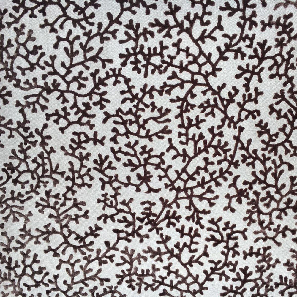 Charleston Brown by Europatex Fabric Charleston 72% Polyester, 28% Viscose H: 19.3", V: 15" 56.00 inches - Fabric Carolina -