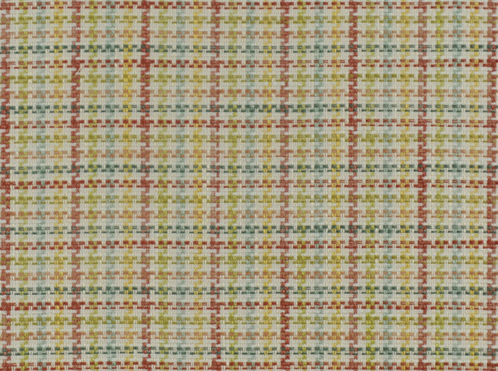 Chatham Plaid Coral Pink 747 by Covington Fabric our website for purchase 65% Polyester/35% Cotton China 50000 Horizontal: 1.75" and Vertical: 1.5" 55" - Fabric Carolina -