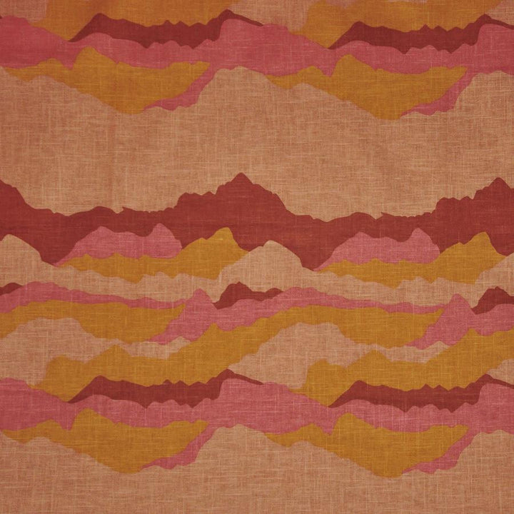 Caldera # 306 Apricot by Maxwell Fabric Define 50% COTTON/50% LINEN TURKEY V-25.2"H-18.1" 54" - Fabric Carolina -