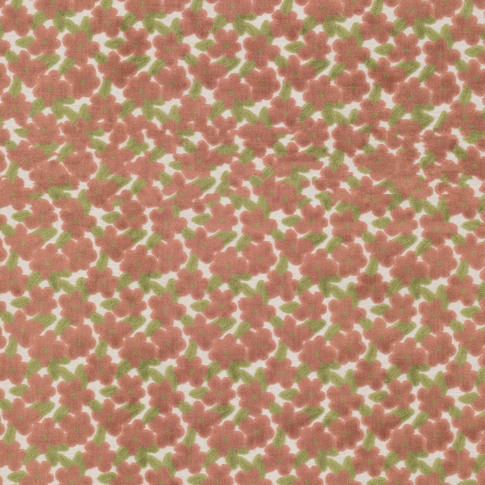 Chelsea 1 Melon by Stout Fabric Stout Fabric Chelsea 1 MelonFabric Rainbow Library Blossom/Sunset 81%Svi 19%Pol India </p><p>Repeat: H: 3.5, V: 3 54 in - Fabric Carolina -