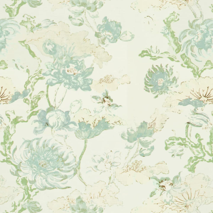 Chenonceau 1 Seacrest by Stout Fabric RAINBOW LIBRARY SPA/TEAL 65%LIN 35%COT ENGLAND CATB 117-2013 WYZENBEEK 20 000 DOUBLE RUB WEAR TEST (HEAVY DUTY) Horizontal: 27 and Vertical: 27 52 in - Fabric Carolina -