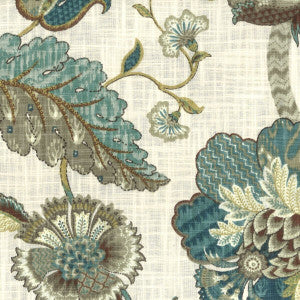 Chestnut 4 Teal by Stout Fabric