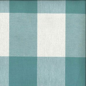 Chex Teal 426 by Norbar Fabric 100% COTTON PORTUGAL 51,000 WYZENBEEK </p><p>Repeat: 9"V 9"H 54 - Fabric Carolina -